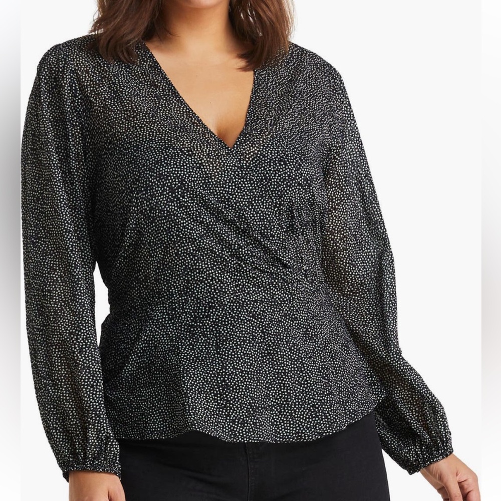 NWOT Women’s Wrap Top Plus Size 1X